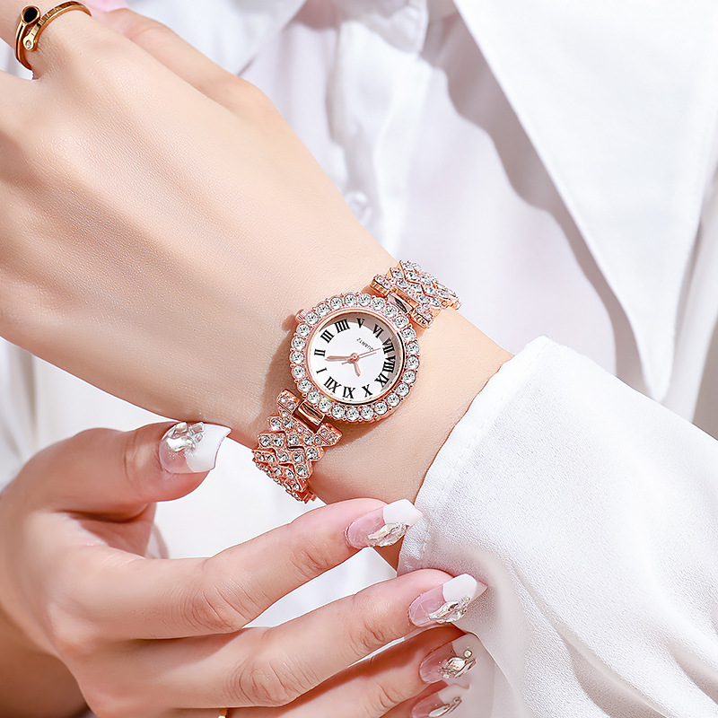 5PCS Luxury Rhinestone Women's - Jewelry Watches Luxury 评论和价格