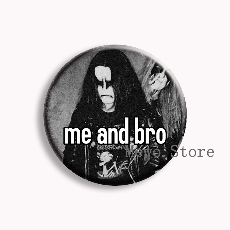 Rock Mayhem Band Soft Button P - Vintage Brooch Pin 评论和价格