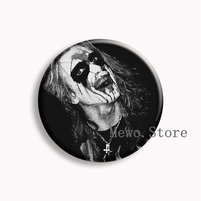 Rock Mayhem Band Soft Button P - Vintage Brooch Pin 评论和价格