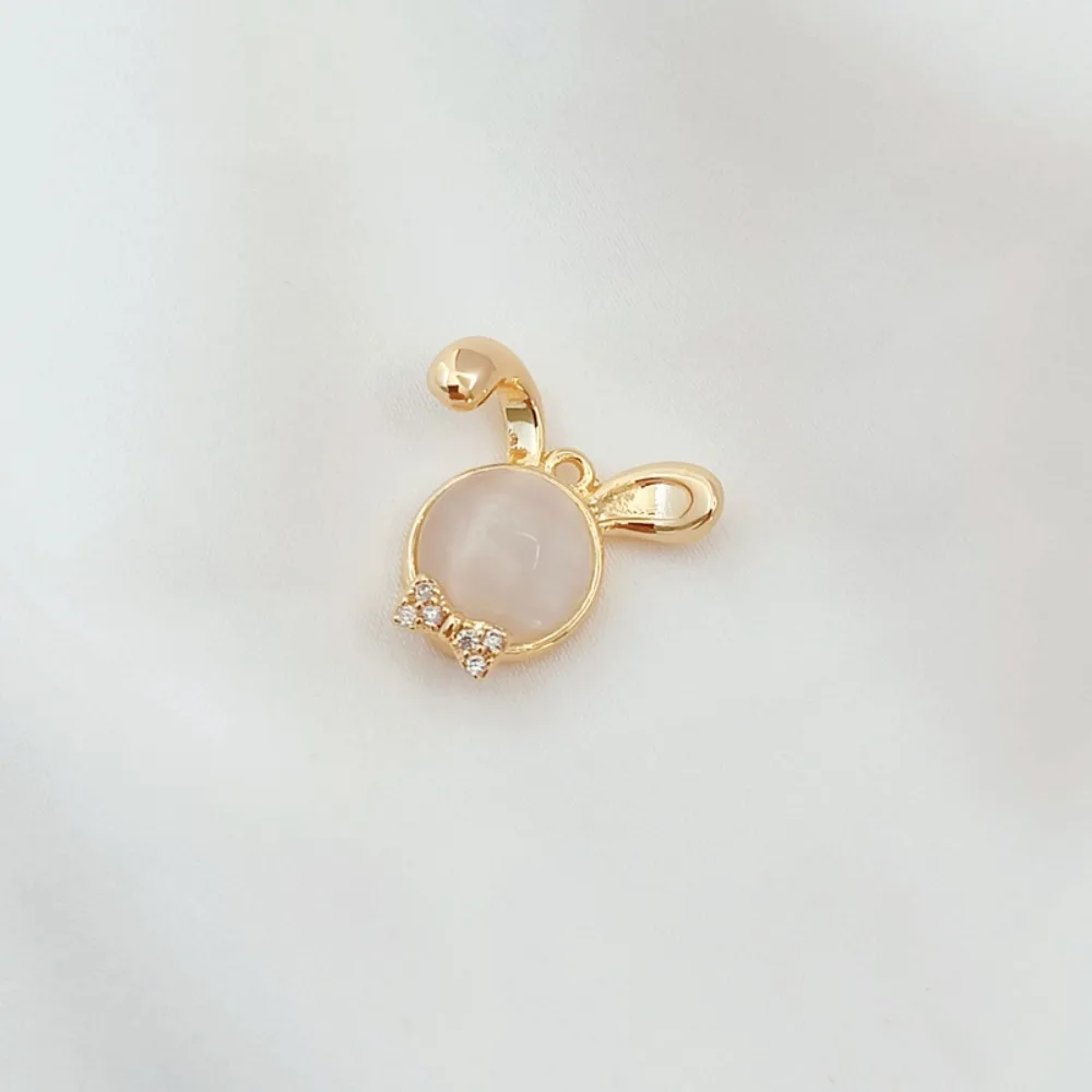 14K Gold and Zirconium Jade Pe - Rose Gold Bracelet 评论和价格