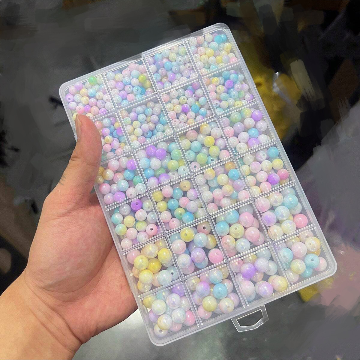 800pcs/24 grid set box 6mm/8mm - Fine Jewelry & Watches Photos 评论和价格