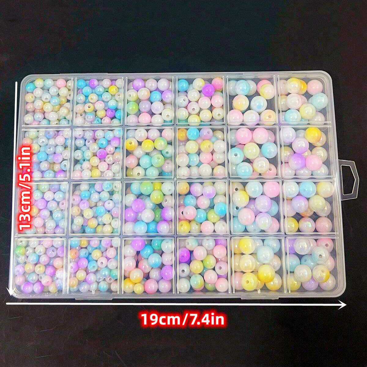 800pcs/24 grid set box 6mm/8mm - Fine Jewelry & Watches Photos 评论和价格