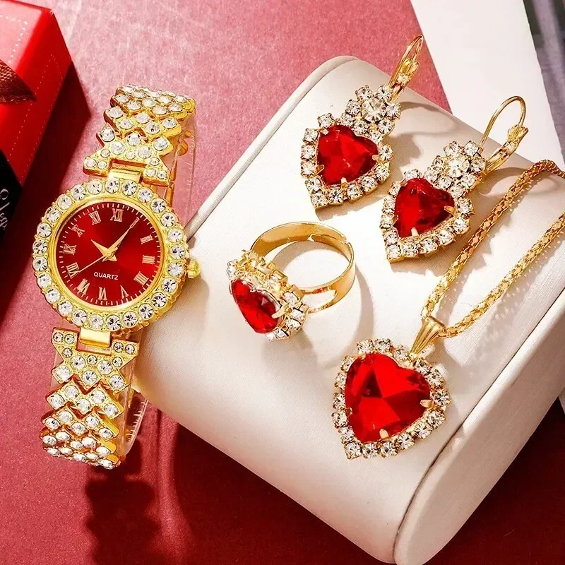 Golden Luxury Watch Women Ring - Jewelry Watches Luxury 评论和价格