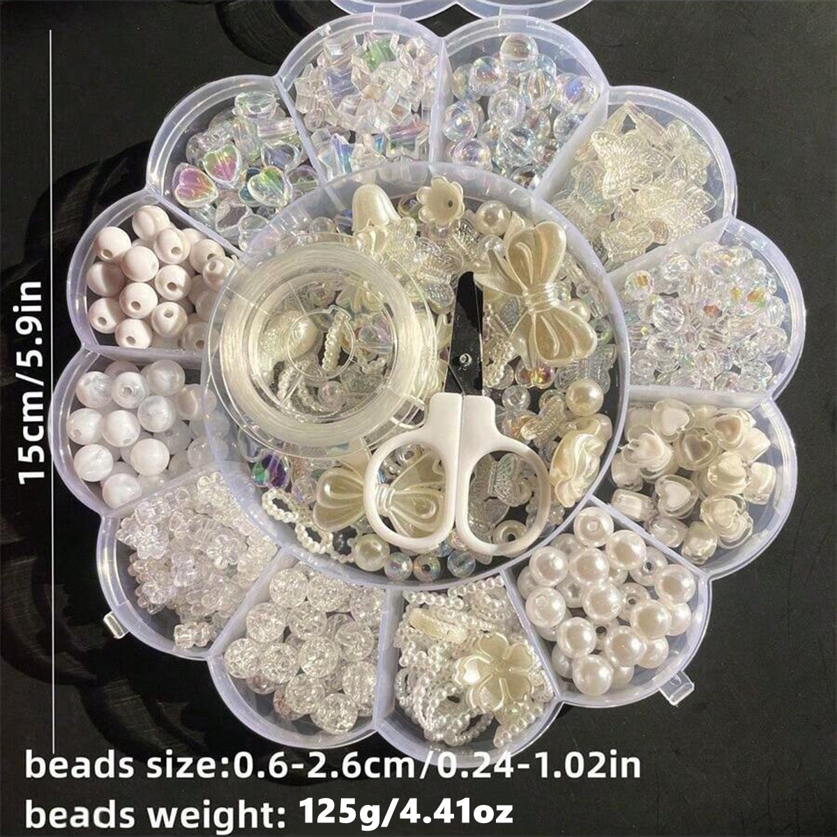 2Set/1Set 13 Grids Acrylic Flo - Fine Jewelry & Watches Photos 评论和价格