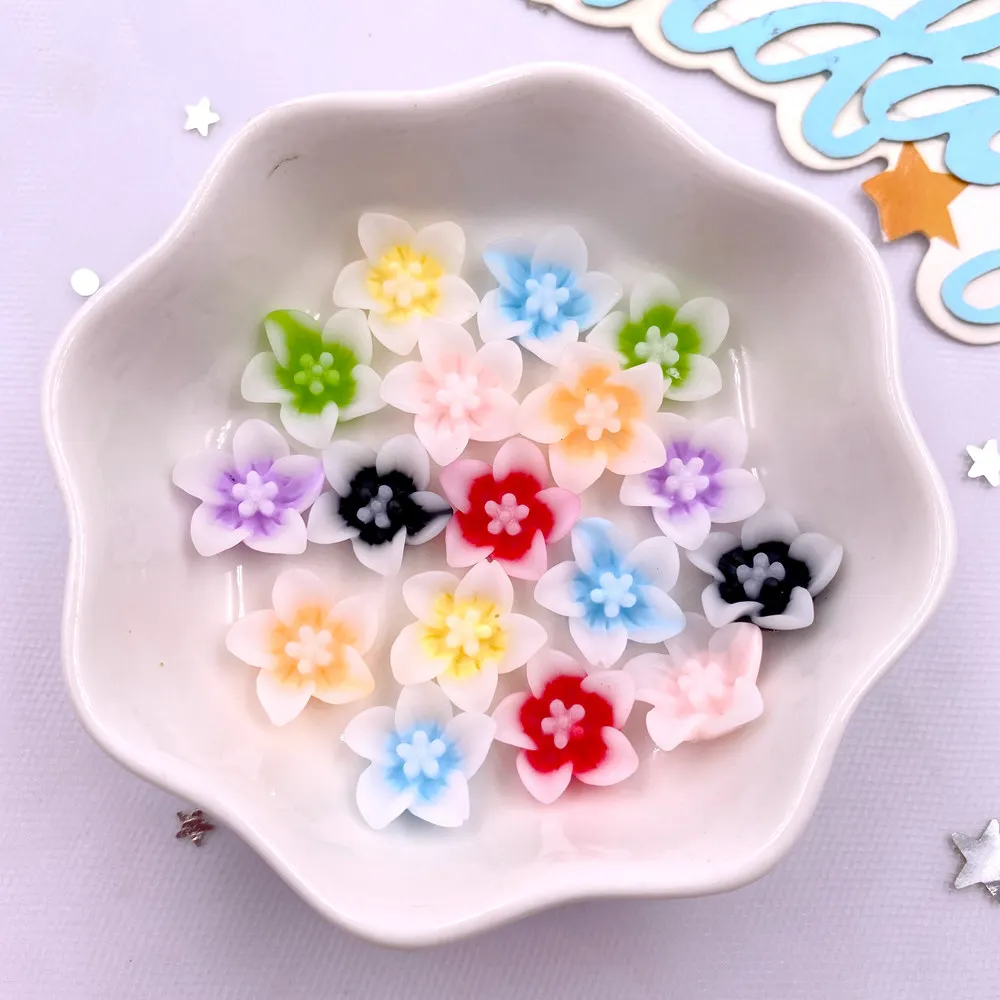 50pcs Resin 13mm Colorful 3D M - Paradise Jewelry & Watches Llc Miami Photos 评论和价格
