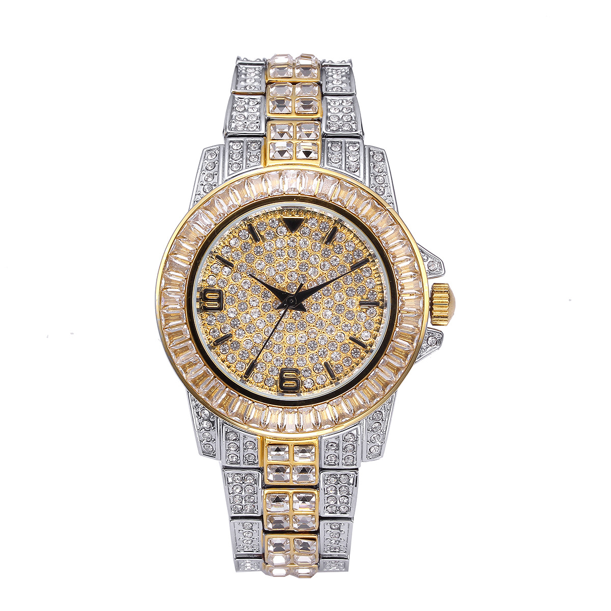 Luxury Full Stone Quartz Watch - Jewelry Watches Luxury 评论和价格