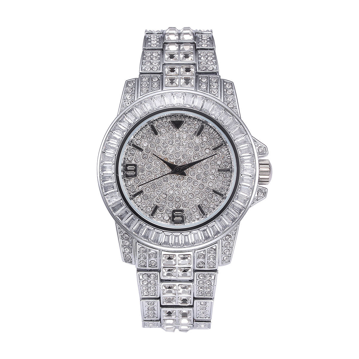 Luxury Full Stone Quartz Watch - Jewelry Watches Luxury 评论和价格