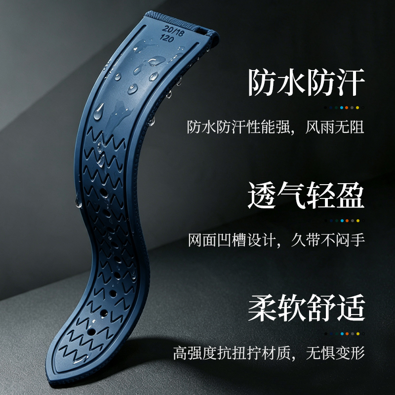 Nylon‑Texture FKM Fluororubber - Audemars Piguet Watch Code 11.59 评论和价格