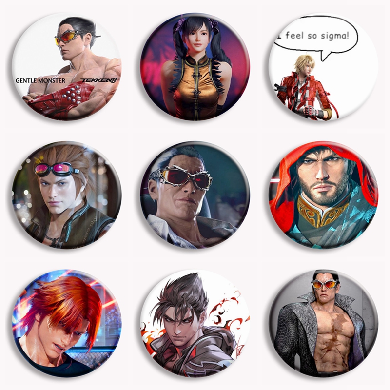 Hot Game Tekken 8 Character An - Vintage Brooch Pin 评论和价格