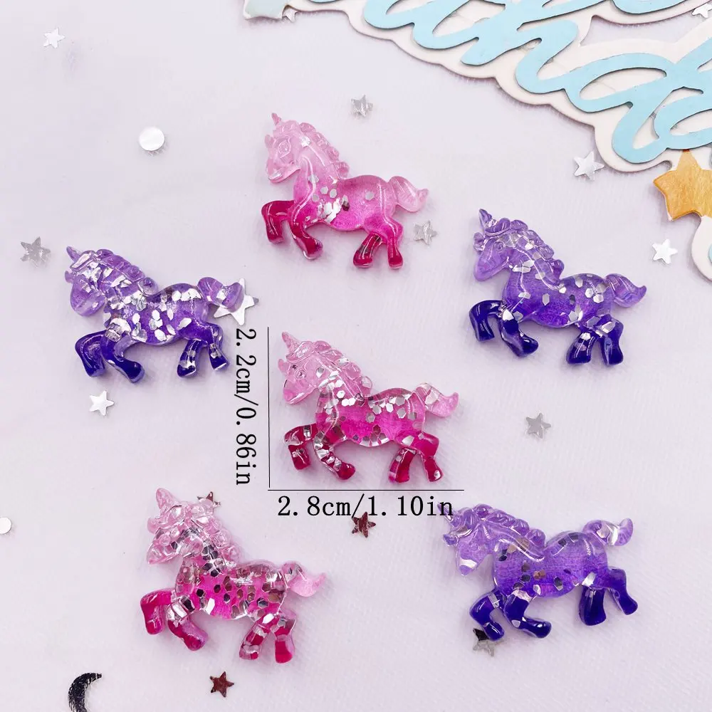 6PCS Colorful Resin Glitter 3D - Paradise Jewelry & Watches Llc Miami Photos 评论和价格
