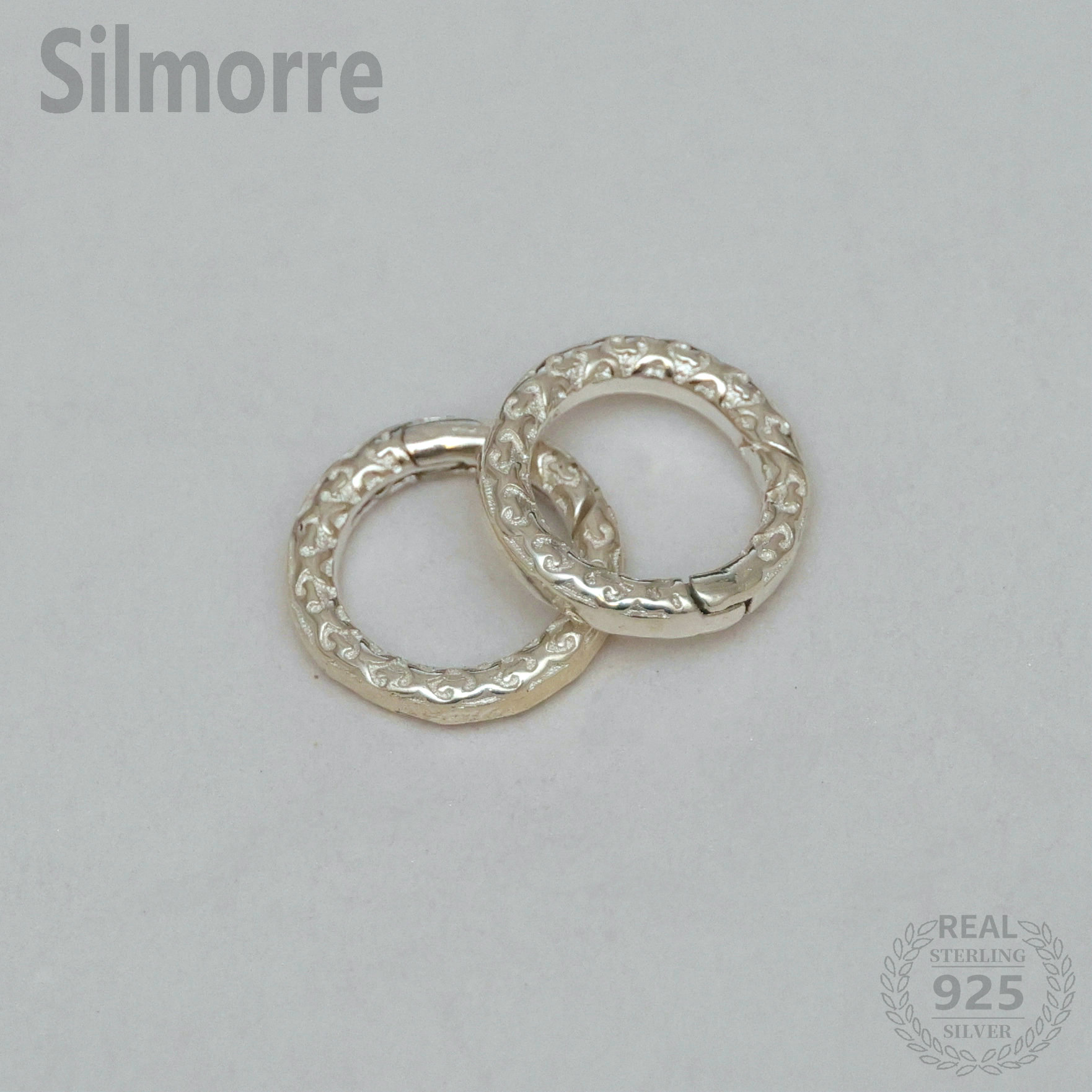 1PC 925 Sterling Silver Round  - Fine Jewelry & Watches Photos 评论和价格