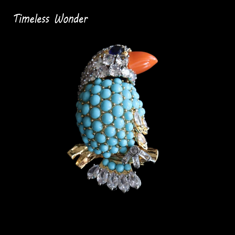 Timeless Wonder Fancy Zircon B - Vintage Brooch Pin 评论和价格