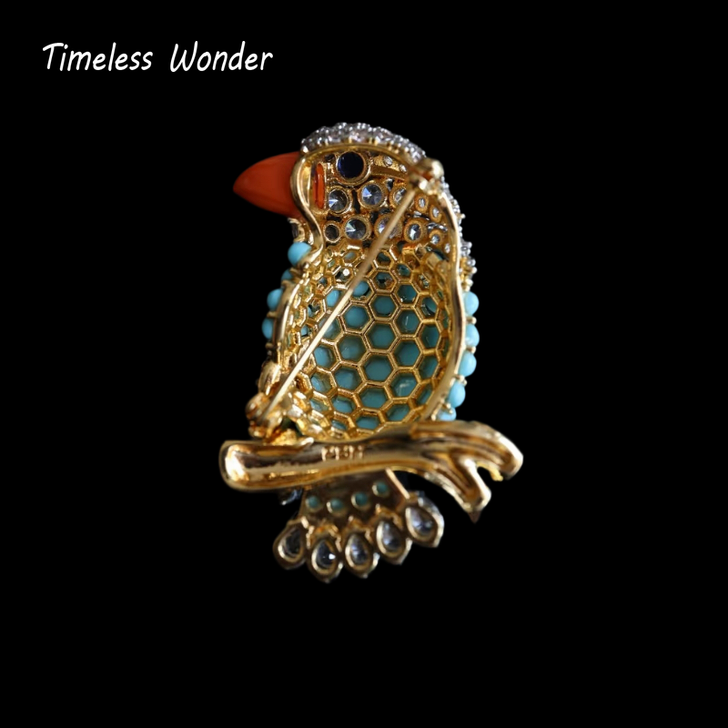 Timeless Wonder Fancy Zircon B - Vintage Brooch Pin 评论和价格