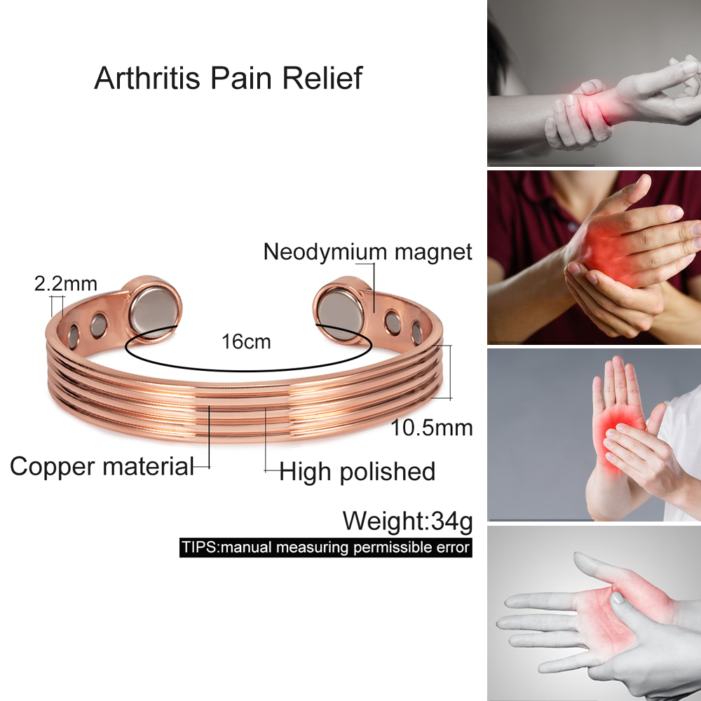 Customized Pure Copper Bracele - Rose Gold Bracelet 评论和价格