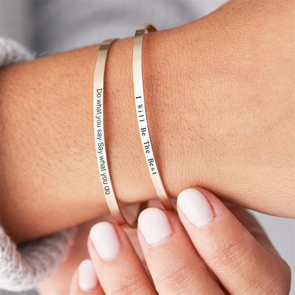 4mm 6mm Heart Bracelet Custom  - Rose Gold Bracelet 评论和价格