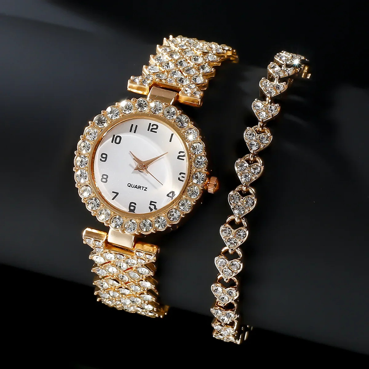 1pcs/2pcs Luxury Fashion Women - Jewelry Watches Luxury 评论和价格