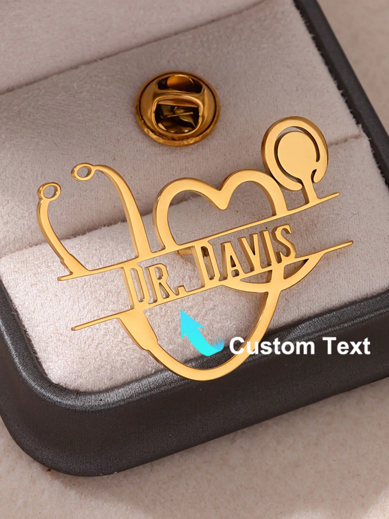 Personalized Vintage Stethosco - Vintage Brooch Pin 评论和价格