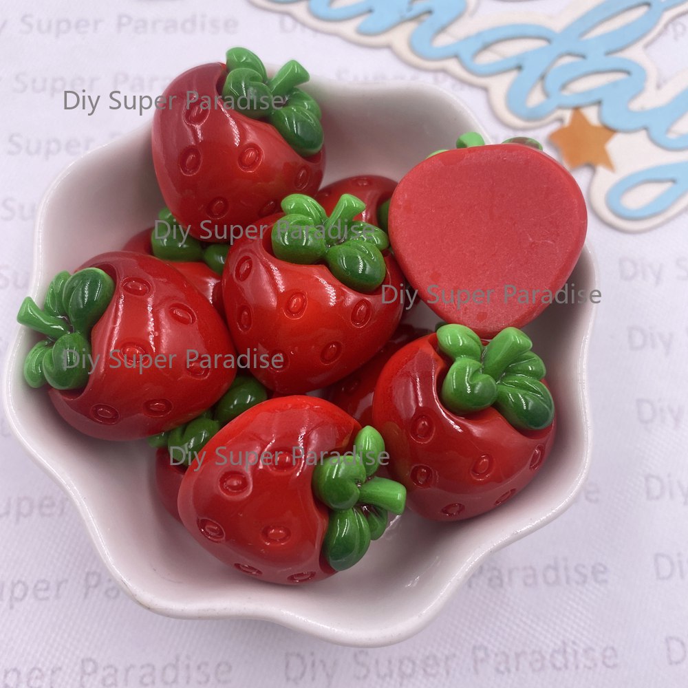 8PCS Resin Kawaii Colorful Red - Paradise Jewelry & Watches Llc Miami Photos 评论和价格