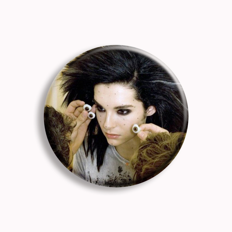 Rock Band Tokio Hotel Kaulitz  - Vintage Brooch Pin 评论和价格