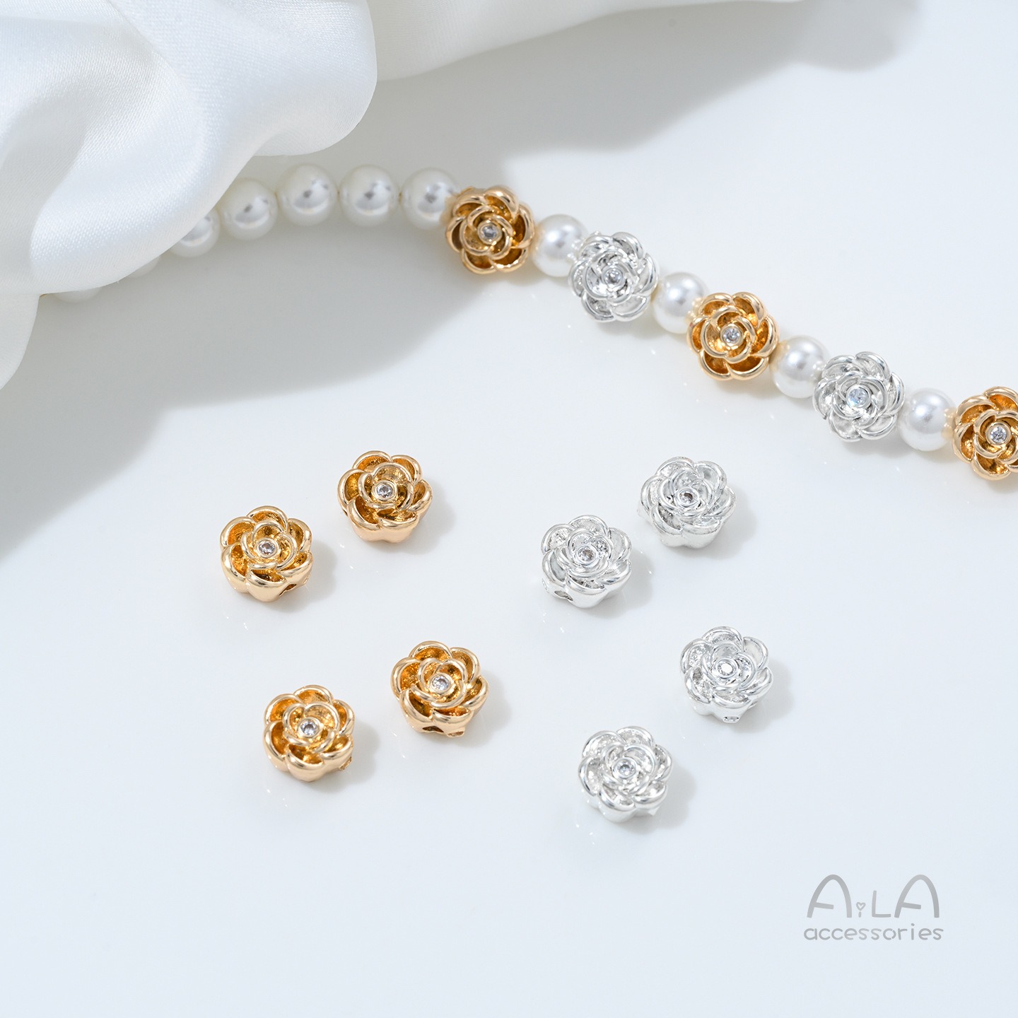 Copper Plated 14K Gold Inlaid  - Rose Gold Bracelet 评论和价格
