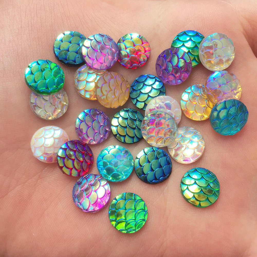 Shiny 100Pcs AB Resin 10mm Rou - Paradise Jewelry & Watches Llc Miami Photos 评论和价格
