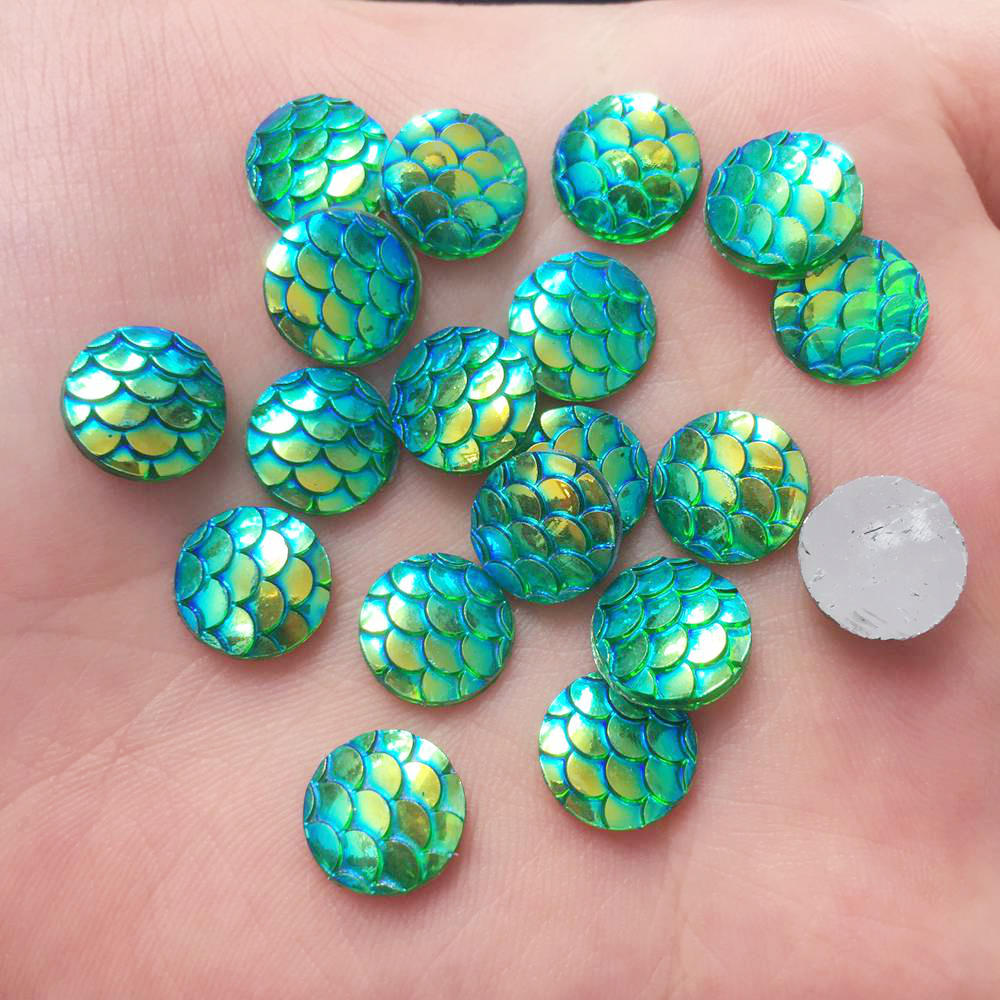 Shiny 100Pcs AB Resin 10mm Rou - Paradise Jewelry & Watches Llc Miami Photos 评论和价格